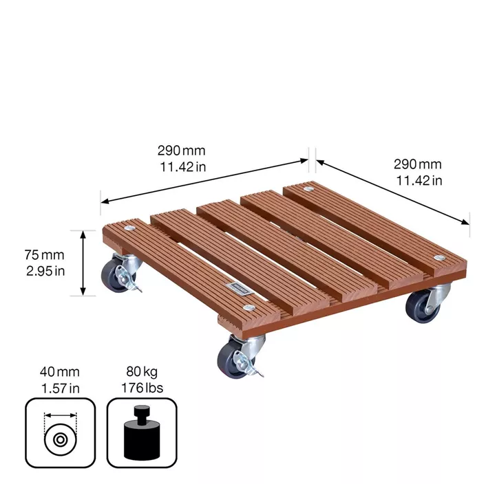 Multi Roller WPC eckig