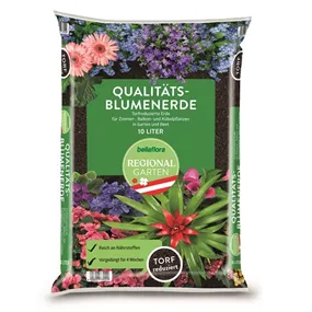 Qualitäts-Blumenerde